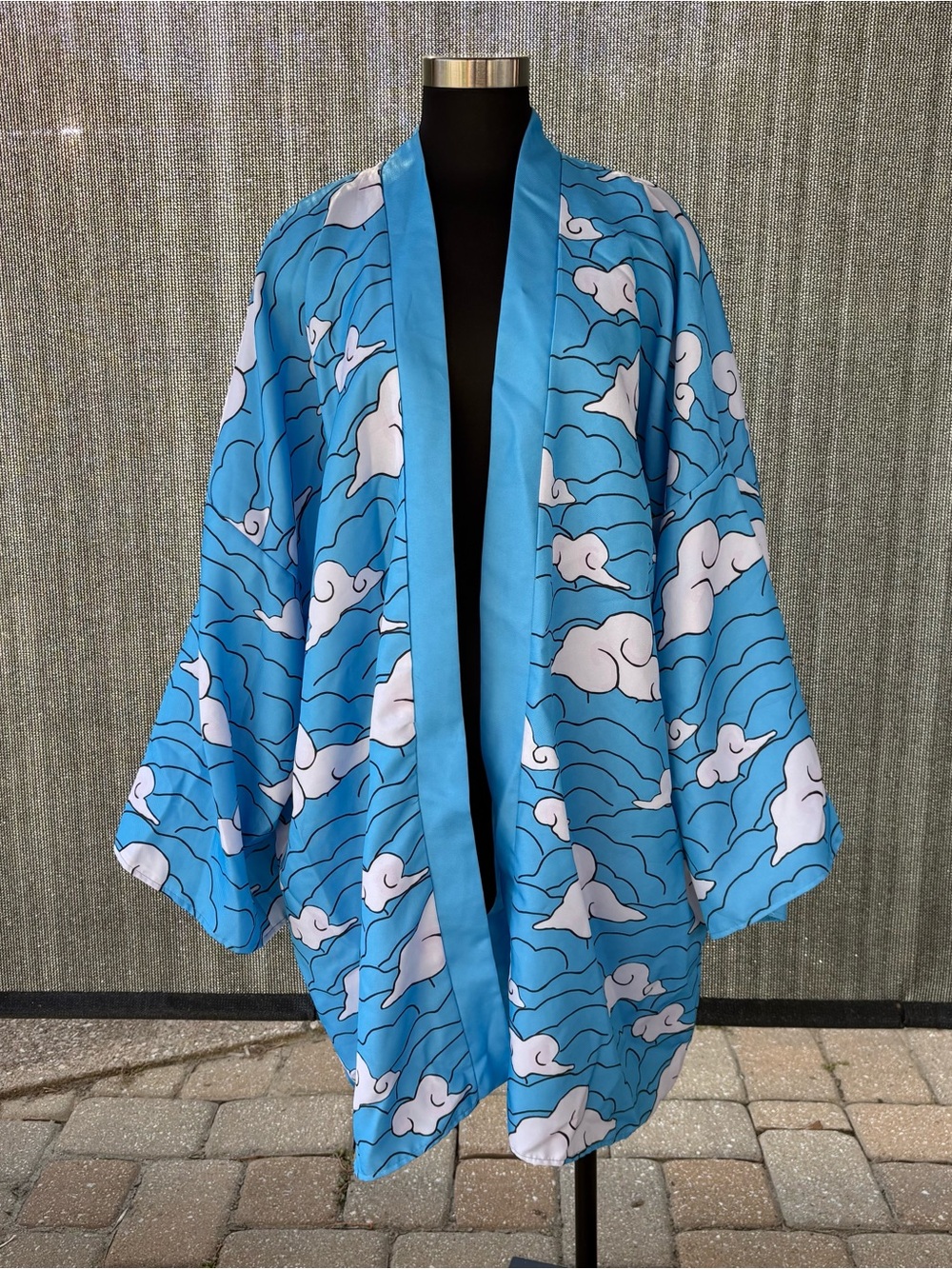 Demon Slayer Tanjiro Cloud Haori Kimono Cardigan Size XS/S